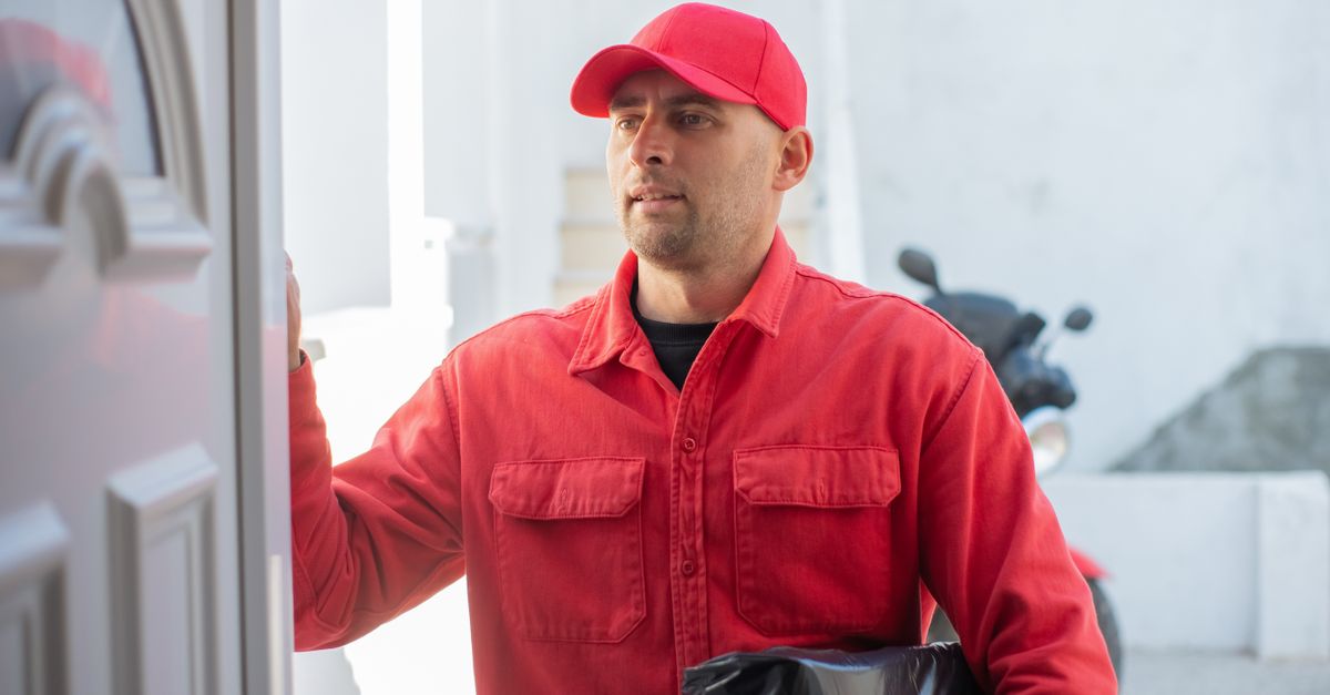 locksmith unlocking front door — Borough Park Locksmith